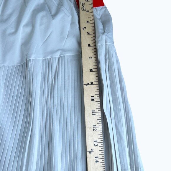 Spanx Womens Yes, Pleats! Skort Pleated White Tennis Skirt Built-In Shorts XL - Picture 7 of 12